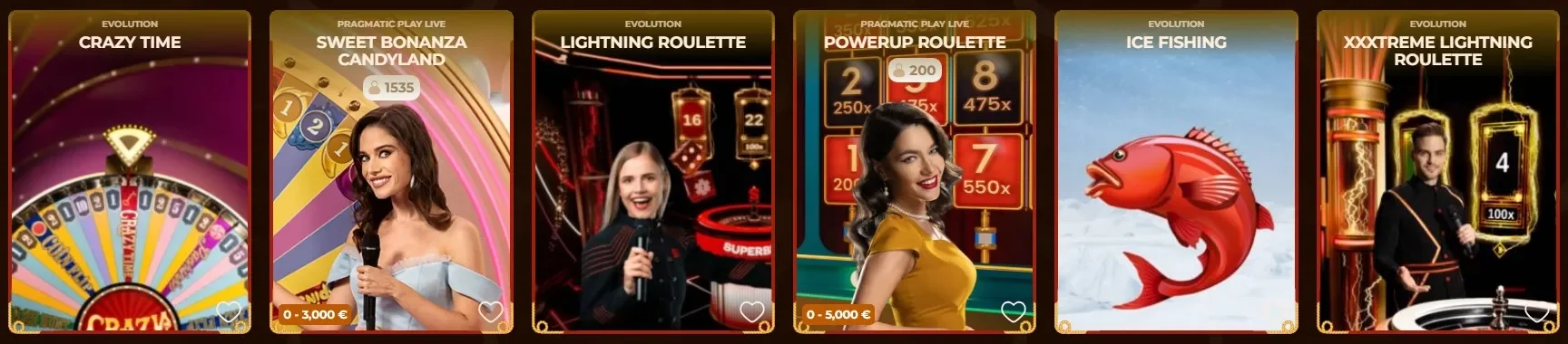 Le casino en direct